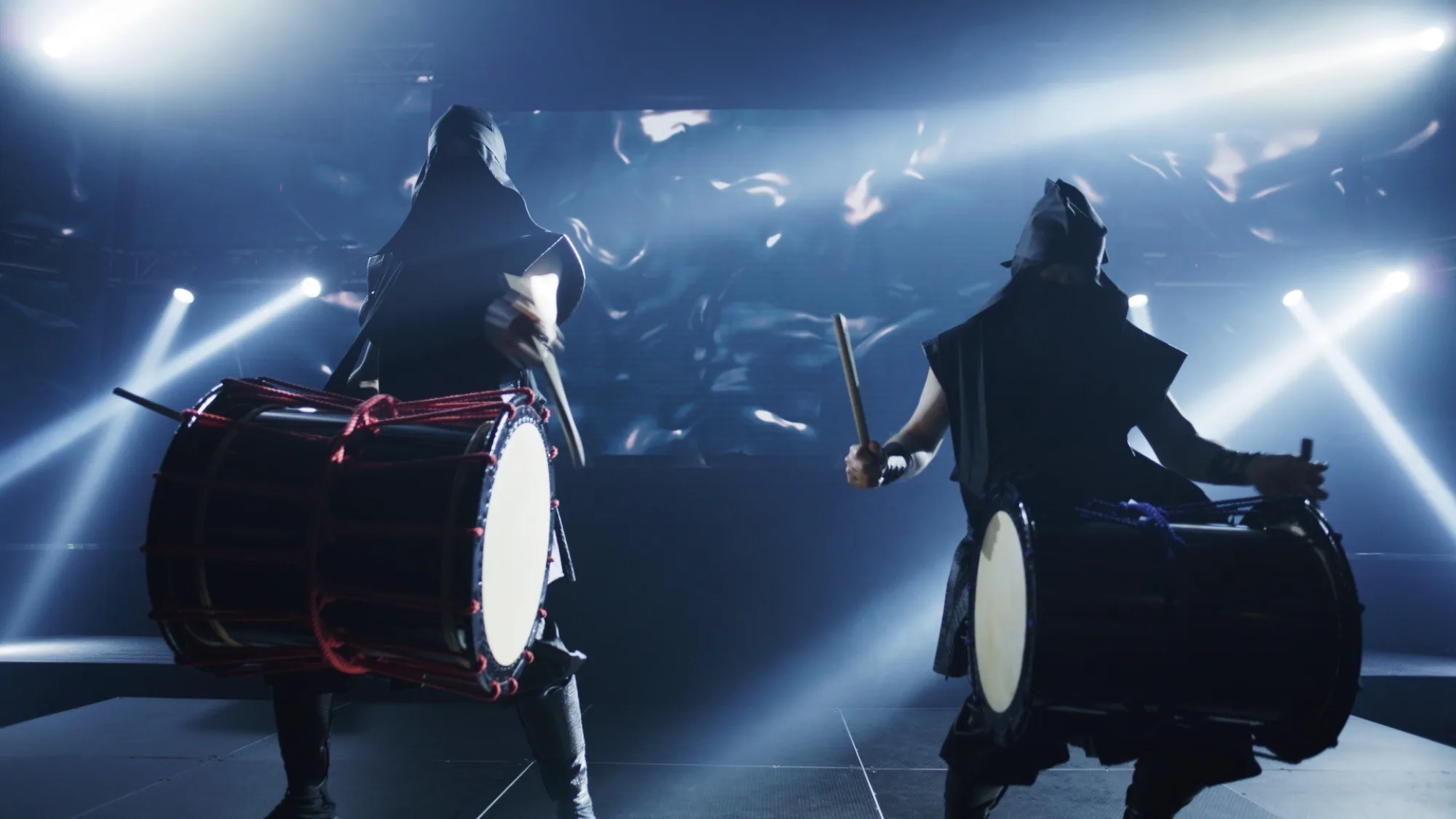Live taiko drumming — Ninja + Kabuki Tokyo